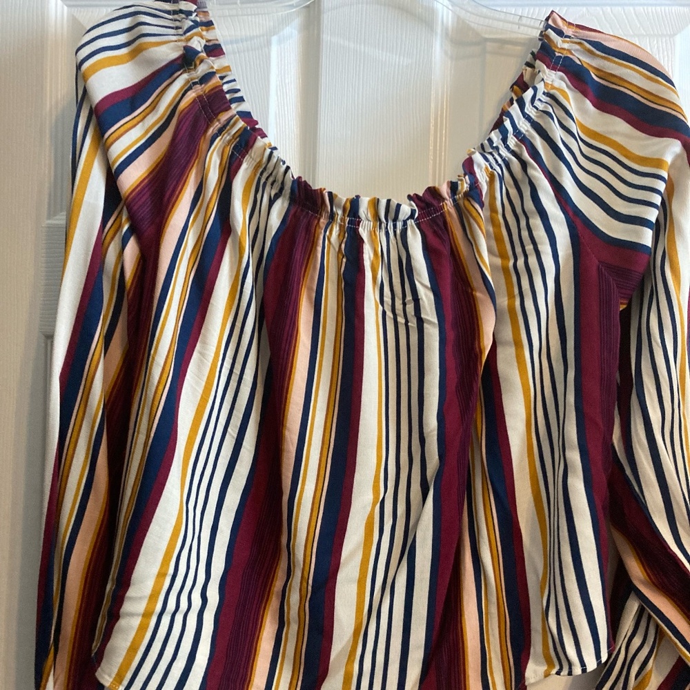 Multi-colored Rewind Blouse XXL